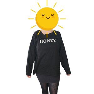 SHEIN Curve Plus Size Long Sleeve Tee 4XL